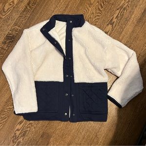 NWT Versona Sherpa Jacket